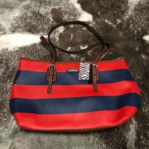 Red/Blue Dana Buchman Tote Bag 💼